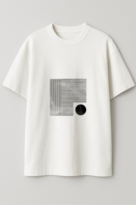 T-shirt printed Kaarigaari white