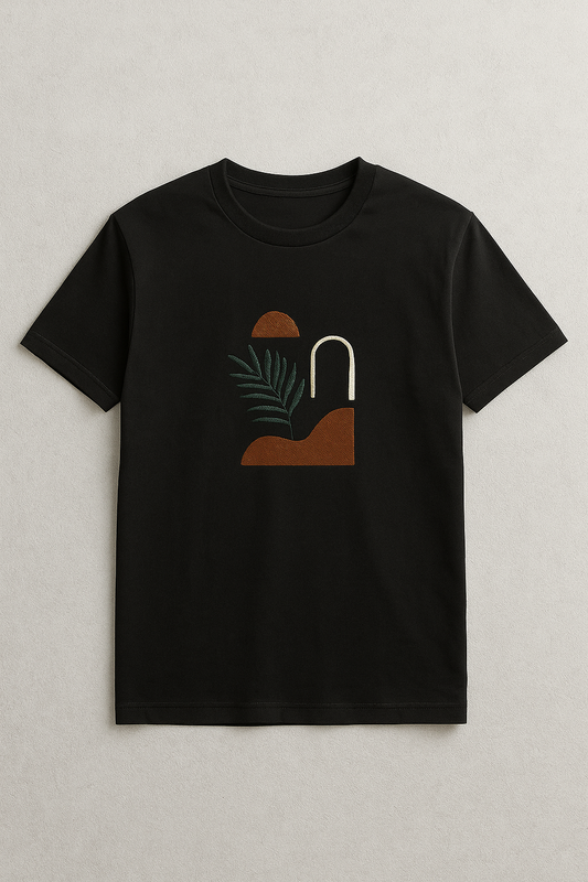 T-shirt embroidery Kaarigaari